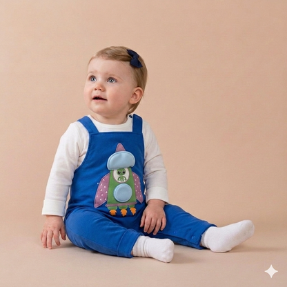 AMA™ Little Alien Rocket Kids Onesie