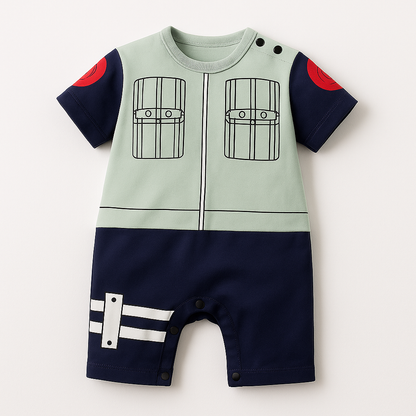 AMA™ Little Kakashi Short Sleeve Bodysuit