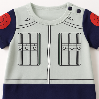 AMA™ Little Kakashi Short Sleeve Bodysuit