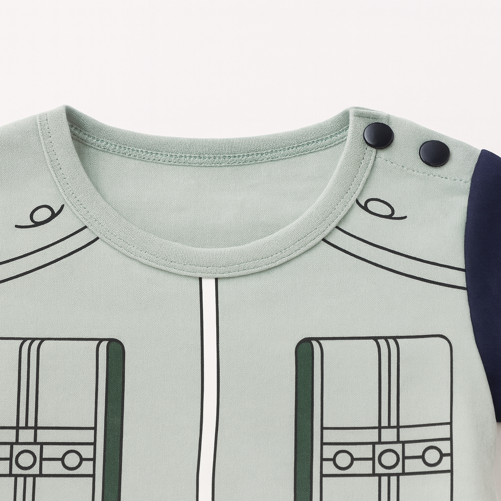 AMA™ Little Kakashi Short Sleeve Bodysuit