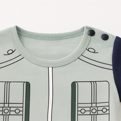 AMA™ Little Kakashi Short Sleeve Bodysuit