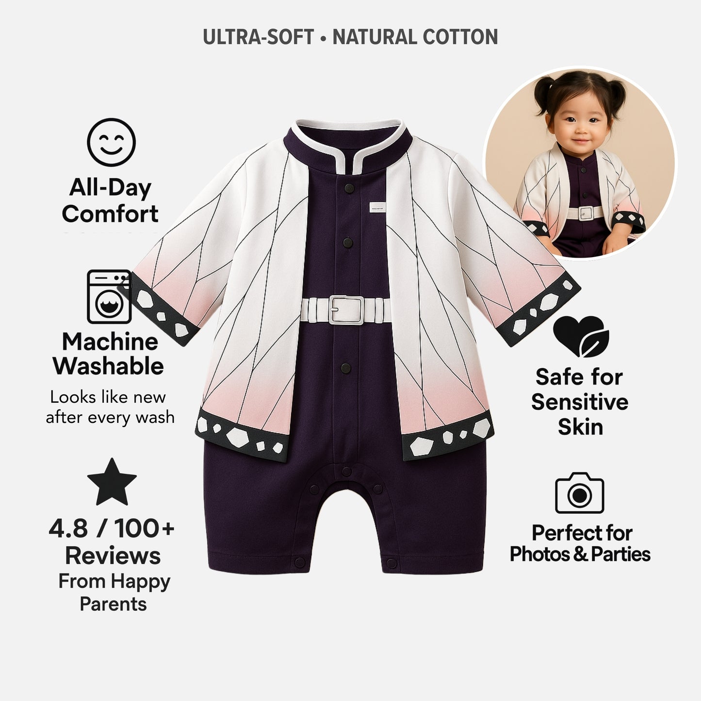 AMA™ Little Shinobu Fullcover Bodysuit