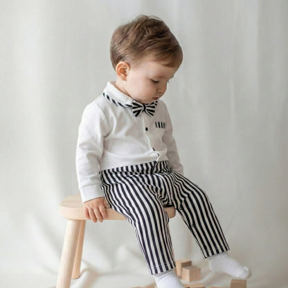 AMA™ Little Stripe Gentleman Kids Onesie