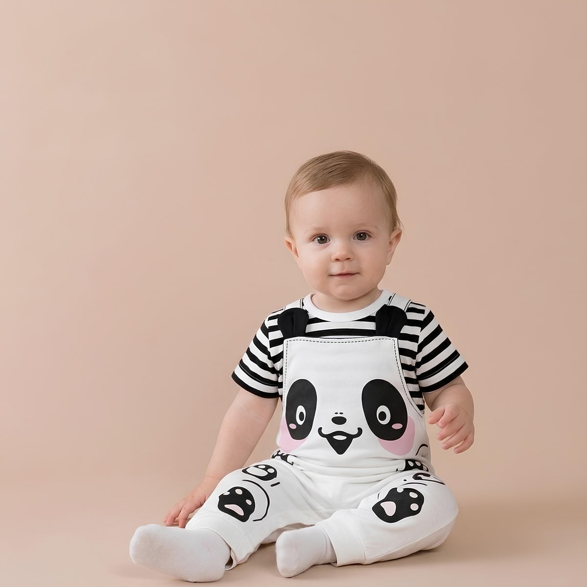 AMA™ Little Panda Kids Romper