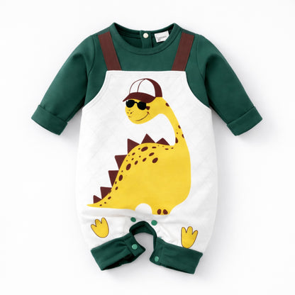 AMA™ Little Dino Explorer Kids Onesie