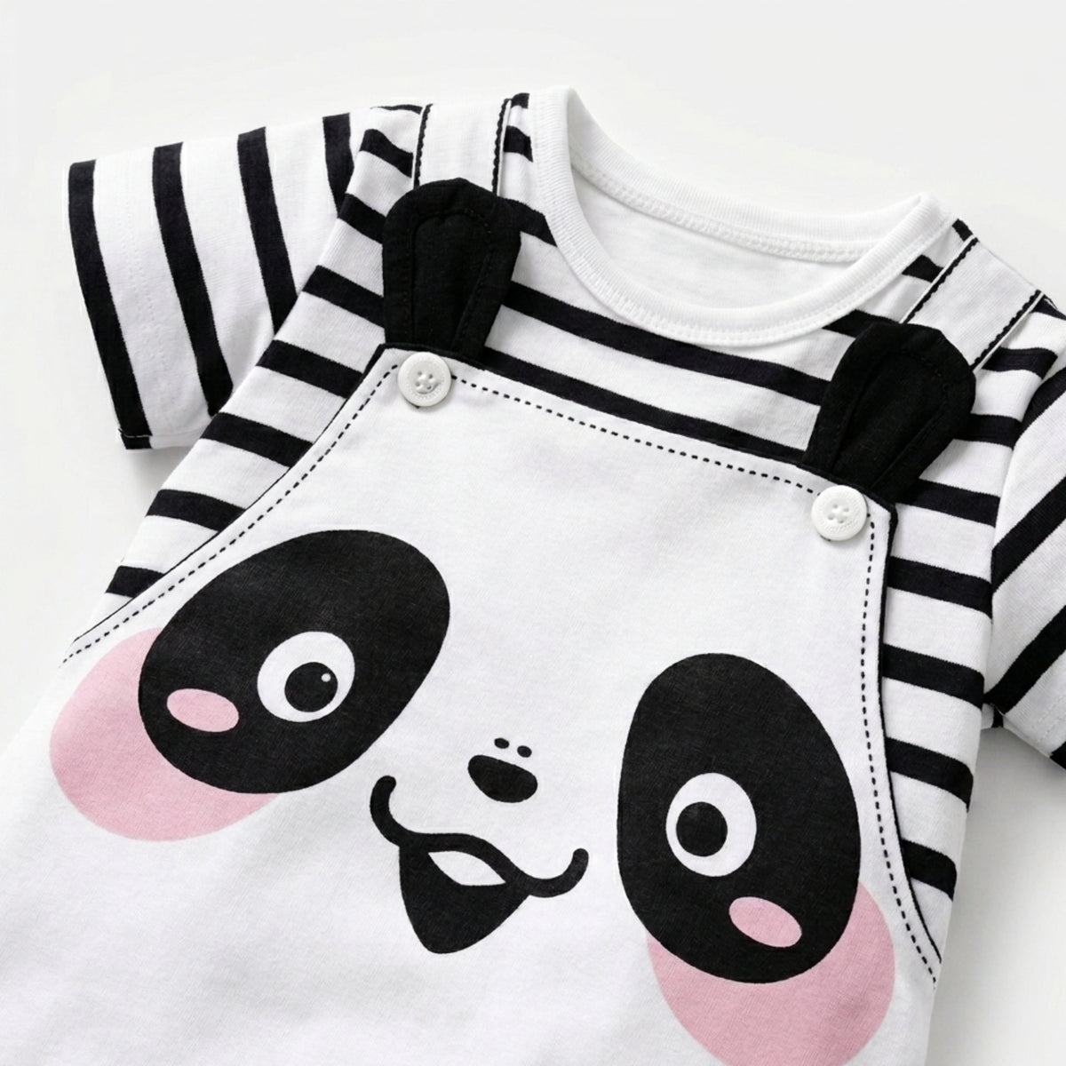 AMA™ Little Panda Kids Romper
