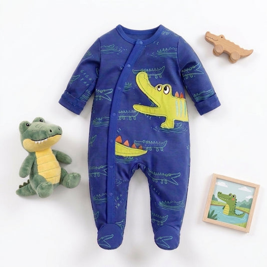 AMA™ Little Crocodile Kids Onesie