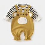 AMA™ Little Giraffe Charm Kids Romper