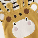 AMA™ Little Giraffe Charm Kids Romper