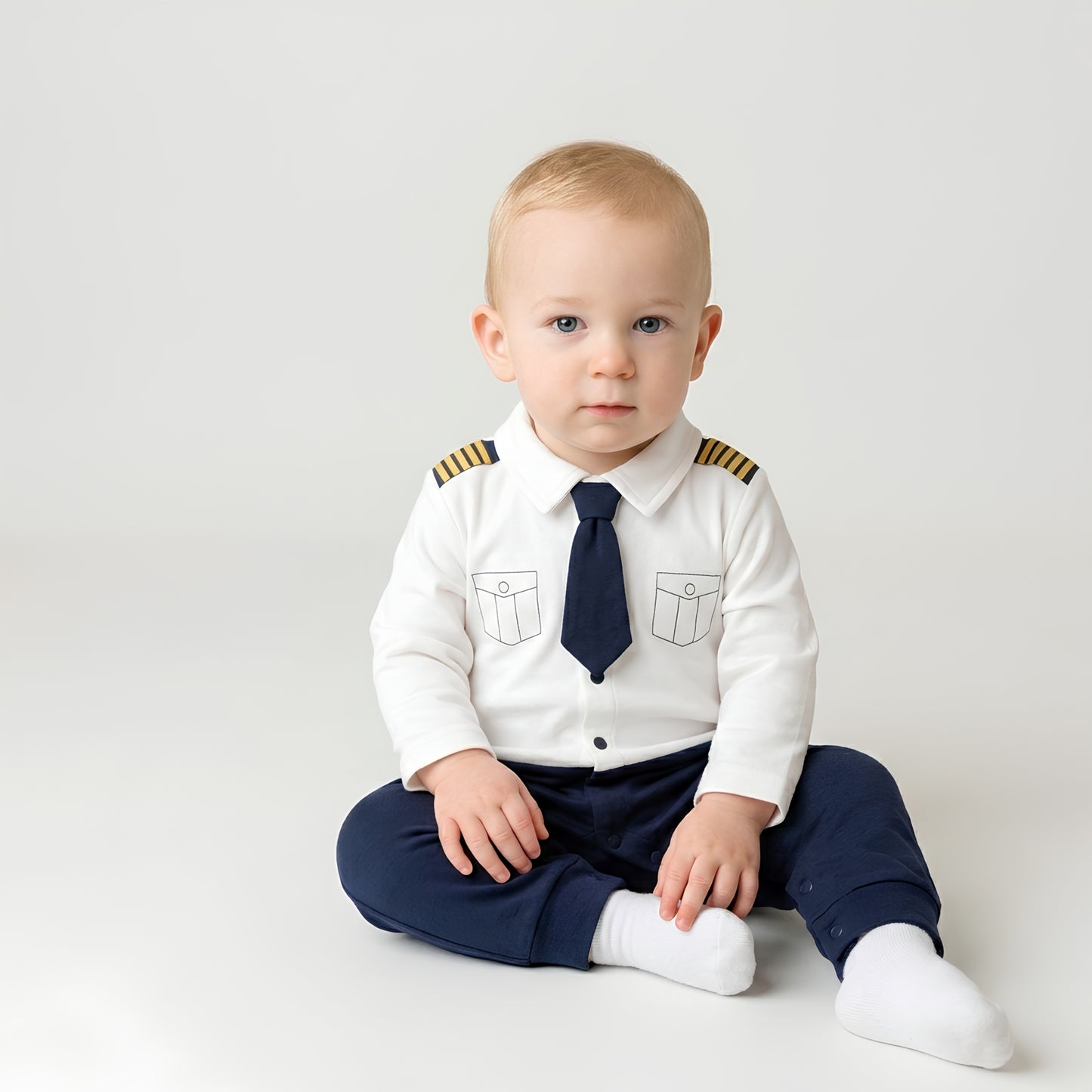 AMA™ Little Pilot Kids Onesie