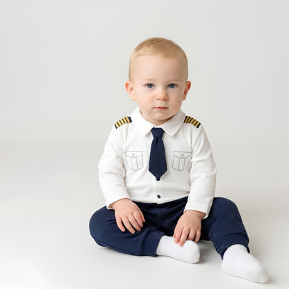 AMA™ Little Pilot Kids Onesie