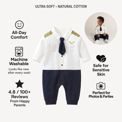 AMA™ Little Pilot Kids Onesie