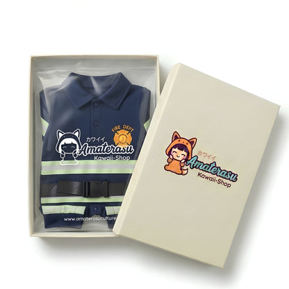 AMA™ Little Firefighter Kids Onesie