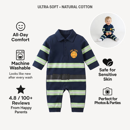AMA™ Little Firefighter Kids Onesie