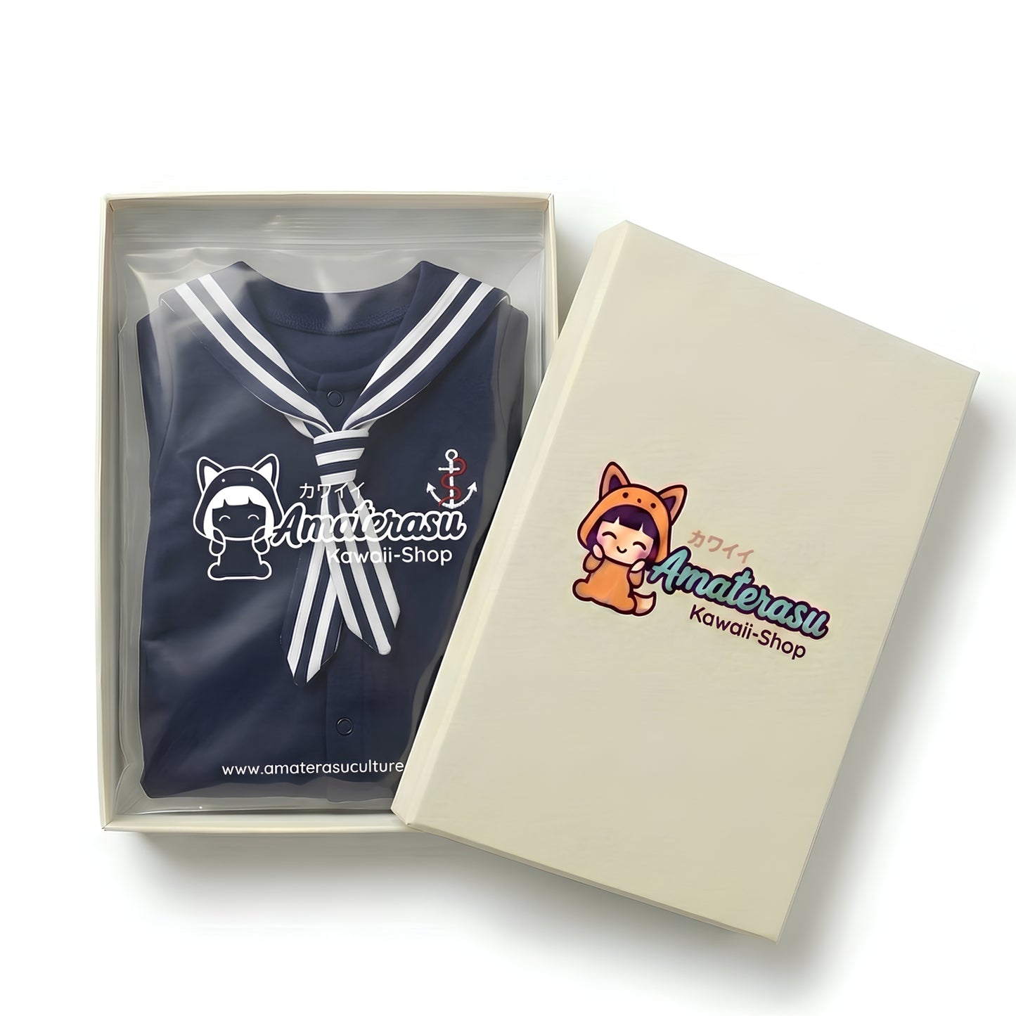 AMA™ Little Navy Sailor Kids Onesie