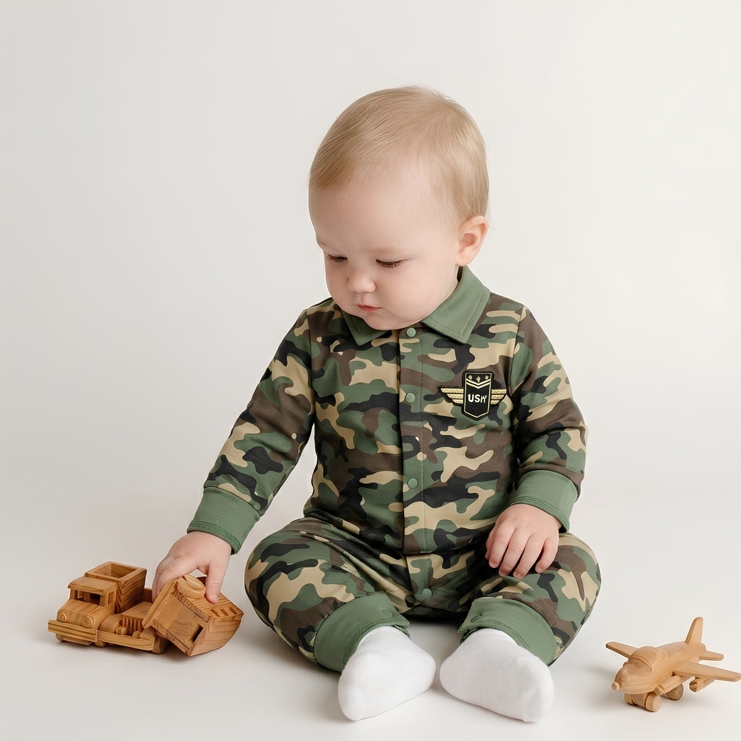 AMA™ Little Soldier Kids Onesie