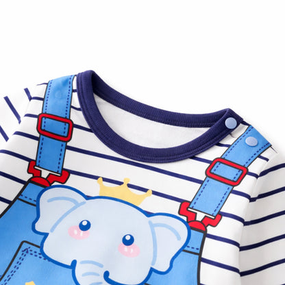 AMA™ Little Сute Elephant Kids Onesie