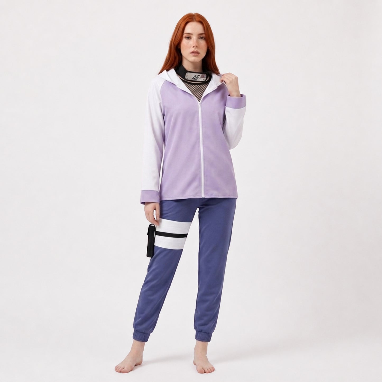 AMA™ Hinata Lavender Cosplay Set