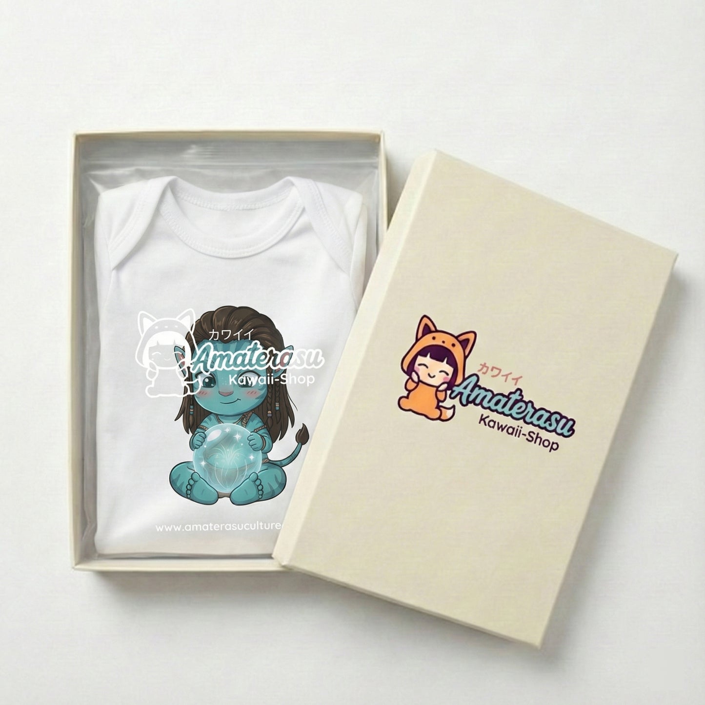 AMA™ Сhibi Jake Sully Kids Bodysuit