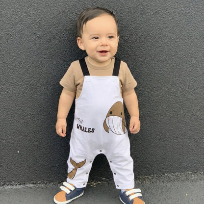 AMA™ Little Whale Kids Onesie