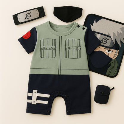 AMA™ Little Kakashi Short Sleeve Bodysuit
