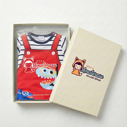 AMA™ Little Shark Diver Kids Onesie