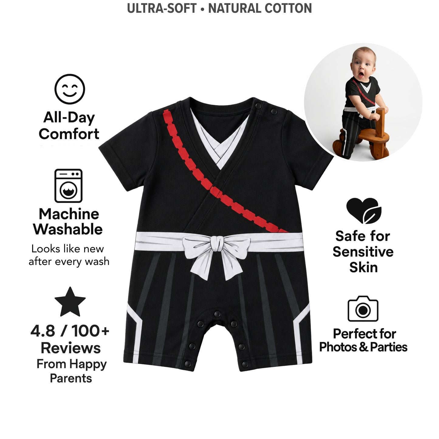 AMA™ Little Ichigo Kids Onesie