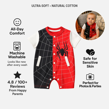 AMA™ Little Spider Kids Cosplay Bodysuit
