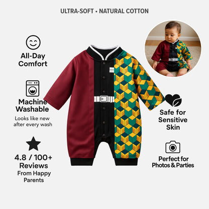 AMA™ Little Tamioka Fullcover Bodysuit