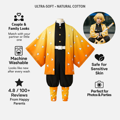 AMA™ Zenitsu Cosplay Set