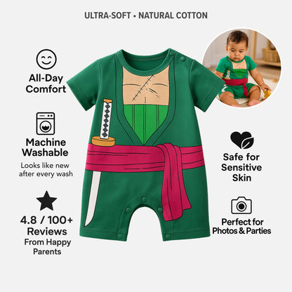 AMA™ Little Zoro Short Sleeve Bodysuit