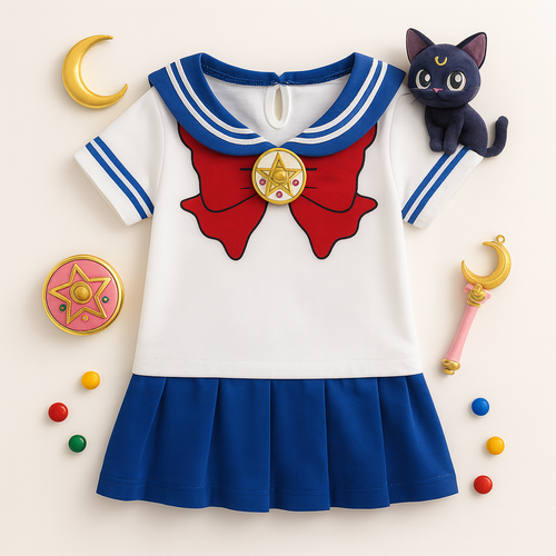 AMA™ Little Sailor Moon Kids Cosplay Bodysuit