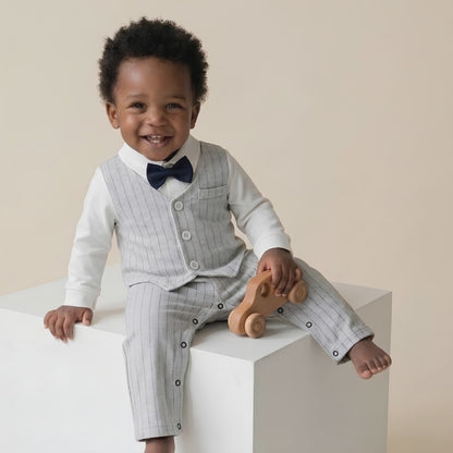 AMA™ Little Silver Gentleman Kids Onesie