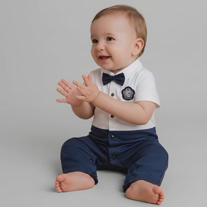 AMA™ Little Sailor Gentleman Kids Onesie