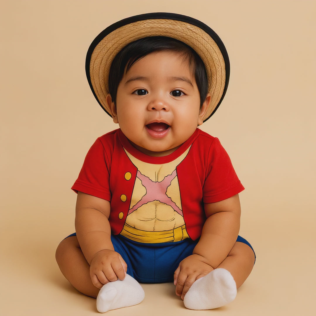 AMA™ Little Luffy Fullcover Kids Onesie