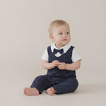 AMA™ Little Gentleman Bowtie Kids Romper