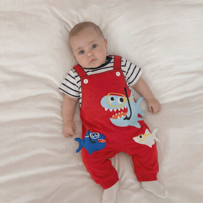 AMA™ Little Shark Diver Kids Onesie