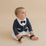 AMA™ Little Midnight Gentleman Kids Romper