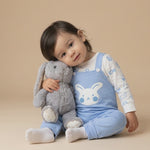 AMA™ Little Blue Bunny Kids Romper